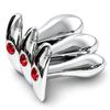 Metal Anchor‑Shaped Base Thumb Anal Plug Three Sizes Outdoor Anal Plug Outdoor Dildos Butt Plug Adult Sex Toys
