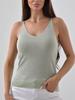 Shiny Sequined Knitted Women's Camisole Vest Top