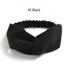 Fasce Elastiche Intrecciate per Donna Fasce per Capelli a Incrocio Copricapo Vintage in Scamosciato Fascia per Yoga Allenamento Accessori per Capelli Turban