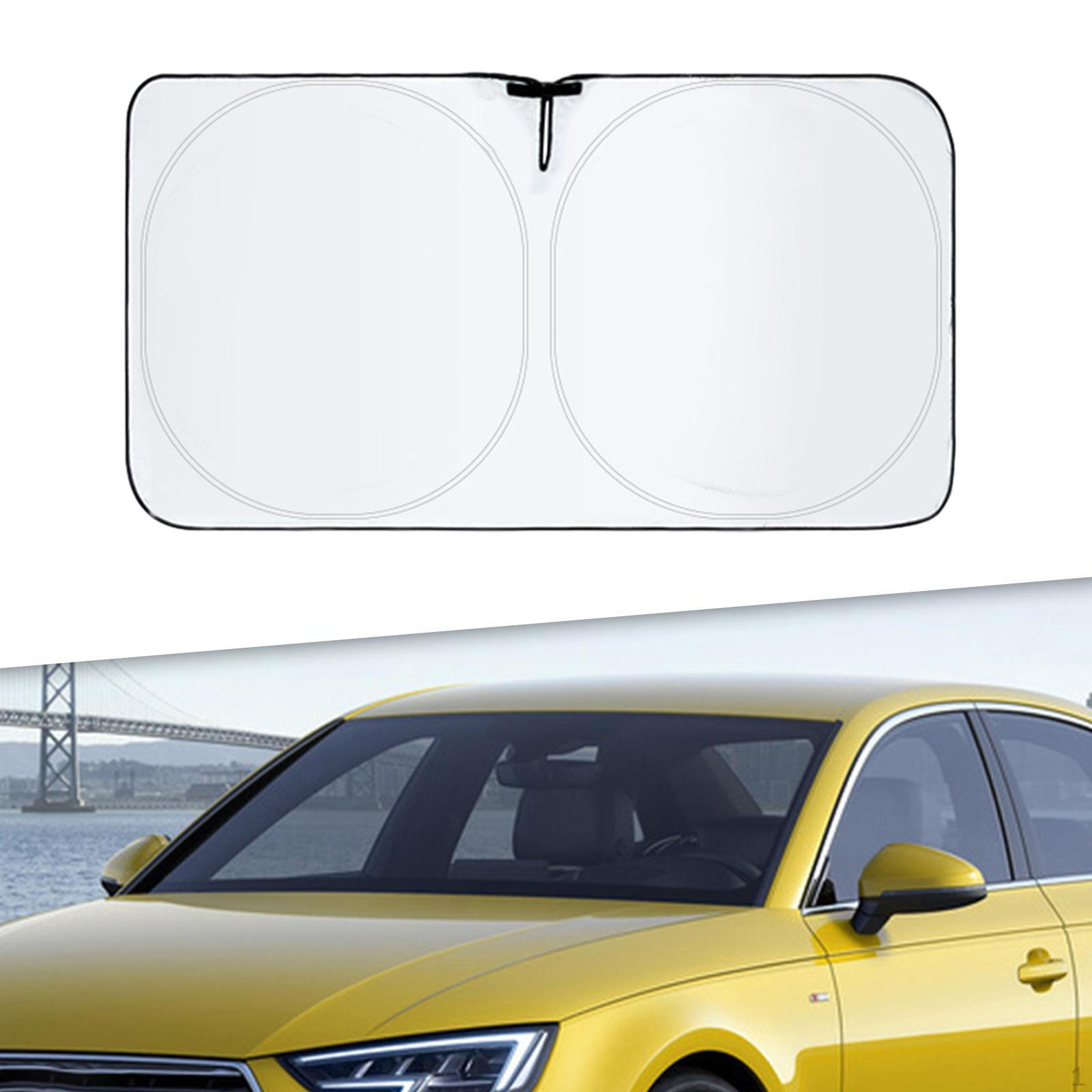 

Чехол на лобовое стекло автомобиля, козырек, аксессуары, светоотражающий блокировщик лобового стекла, переднее окно 150cmx70cm