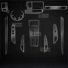 For Mitsubishi Outlander 2017- TPU Transparent Protect Film Interior Sticker Center Console Gear  Anti-Scratch Sticker