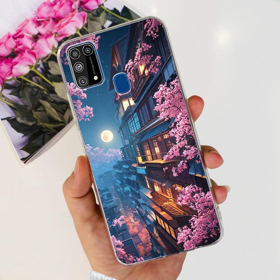 For Samsung Galaxy M31 Case SM-M315F Colorful Painted Cover Soft Slim Phone Case For Samsung M31 Prime M 31 s Galaxy M31s Fundas