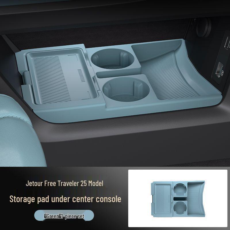 Jetour Traveler Center Console Armrest Storage Box Modification