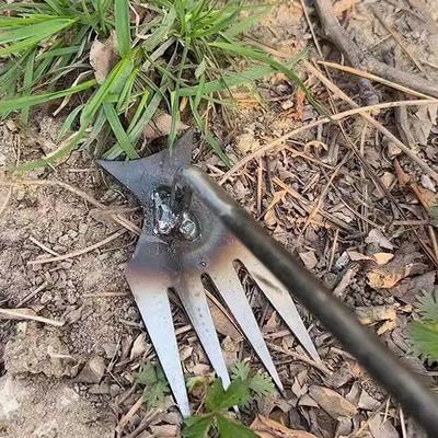 Manganese Steel Garden Weeders Grass Rooting Loose Soil Hand Weeding Removal Puller Gardening Tools Multifunctional Weeder