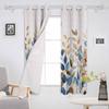 Thanksgiving Autumn Leaves Blackout Curtains For Living Room Bedroom Window Treatment Blinds Drapes