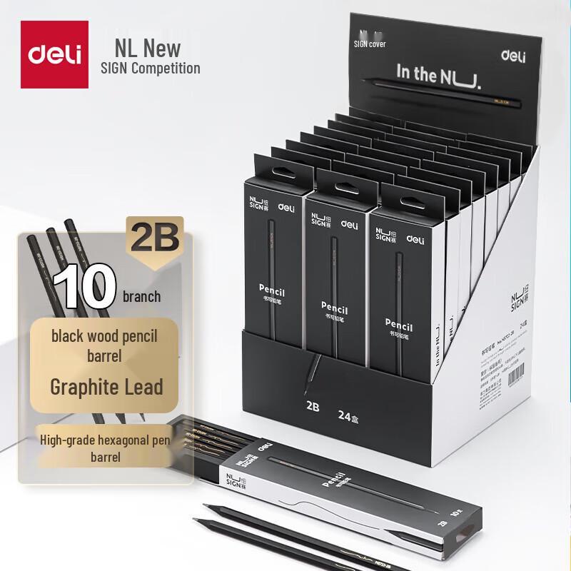 Deli Newsee NS722-2B Wooden Pencils