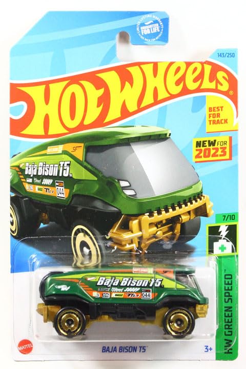 

Hot Wheels 2023 Baja Bison T5 Green for #143r New 2023 [Item]