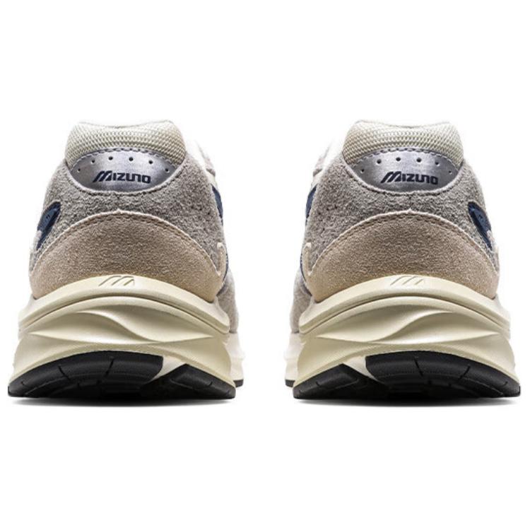 Mizuno Pi Retro Comfortable Durable Low-Top Running Shoes Unisex sneaker Gray Blue D1GH232306