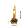 Candles for Christmas, Party Decorations, 12 Inch Flameless Taper Candle
