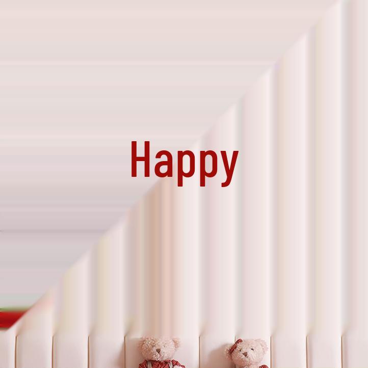 Wedding Bedroom Decoration Set - Double Happiness Design for Engagement 0.8m Double Happiness Set