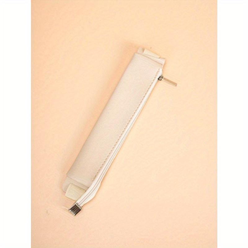 1 st Pu Anteckningsbok Pennfodral Med Justerbart Band Pennhållare Fickförsedd Väska Med Elastiskt Band Pennpåse För Anteckningsböcker Planerare Böcker Pennskydd Pennhållare