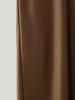 Women's Spring 2025 European & American Style Backless Silk Satin Midi Dress
