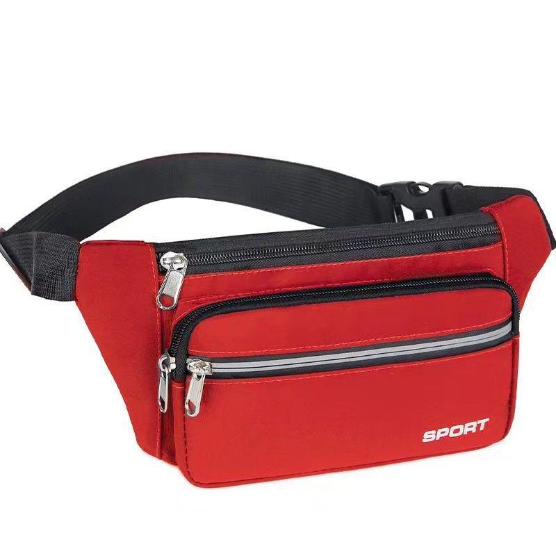 Unisex Waterproof Fanny Pack: Large Capacity, Wear-Resistant Cell Phone and Wallet Waist Bag for Outdoor Sports