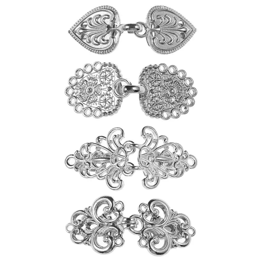 Trendy New Retro DIY Clip Clasps Cardigan Clip Shawl Brooch Sweater Blouse Pin