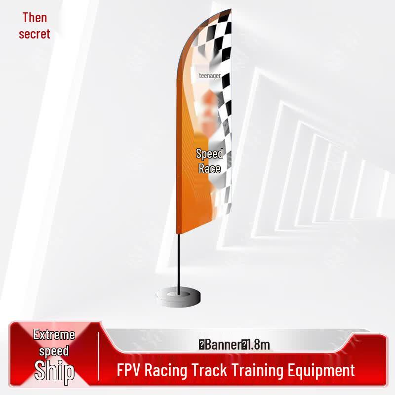 Drone Racing Obstacle Training Flags
