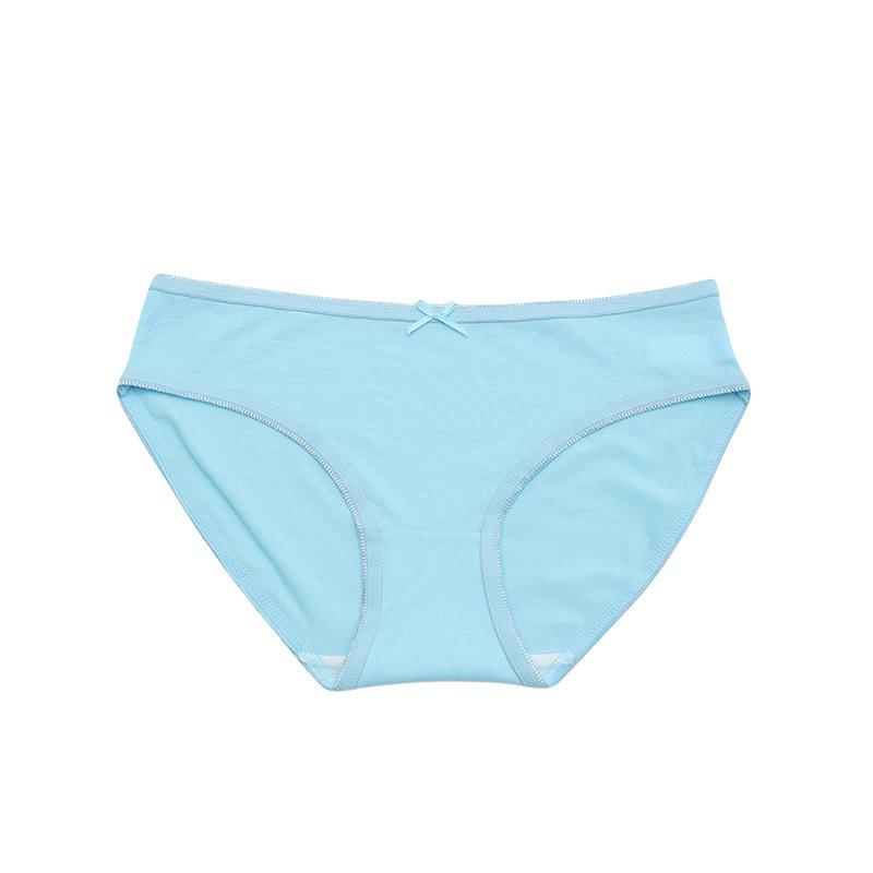 Summer Women's Low Waist Triangle Pants Large Size No Trace Pure Cotton Crotch Solid Color Comfortable High Elasticity Breathable Women's Underwear