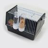 Portable bird cage to carry parrot small bird cage portable cage pillow peony with two feeders birds supplies  WJ1130199