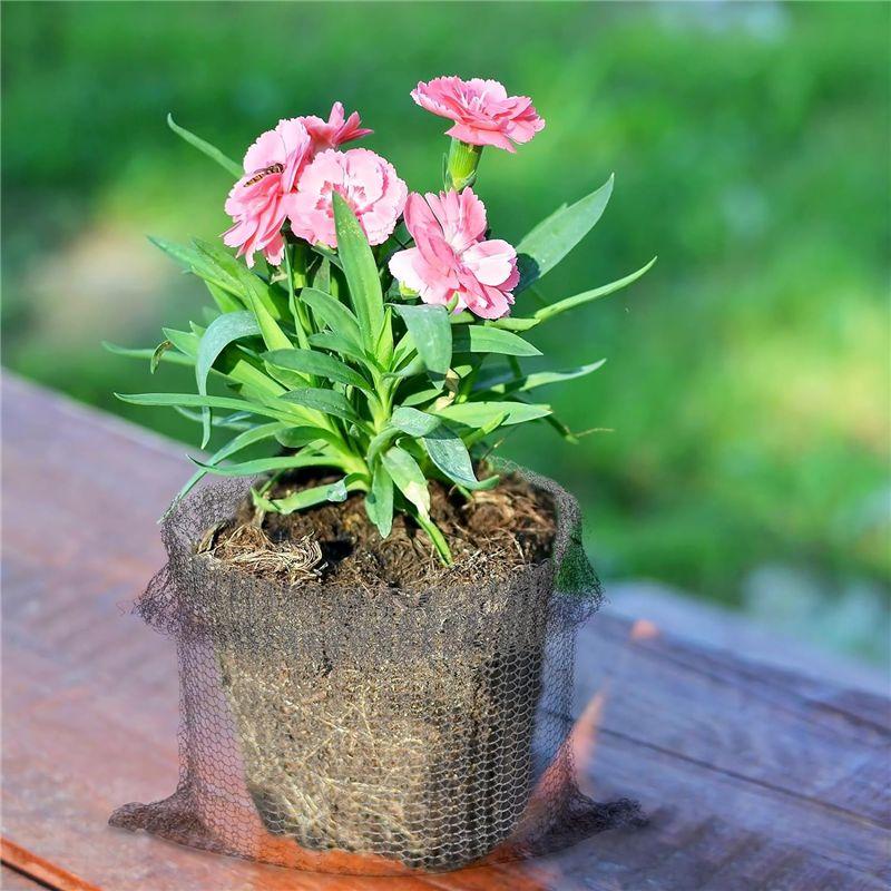 M-Modern-Plant Root Guard Baskets Wire Basket Mole And Vole Mesh Wire Baskets For Garden Pots Underground Root Durable (12 Pcs,