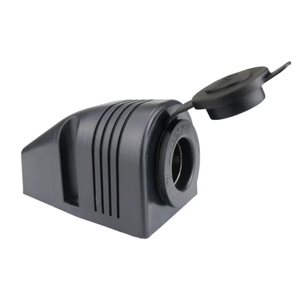 Universal 12/24V Cigarette Lighter Socket Car Splitter Power Socket Charger With Waterproof Tent Base for Van Truck Boat ATV