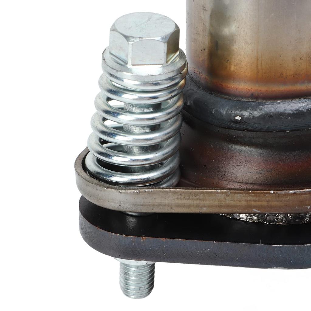 2 PCS Exhaust Spherical Joint Repair Flange Spring Bolt Kit Welding Stainless Steel Muffler Repair Flange Spring Bolt Tool