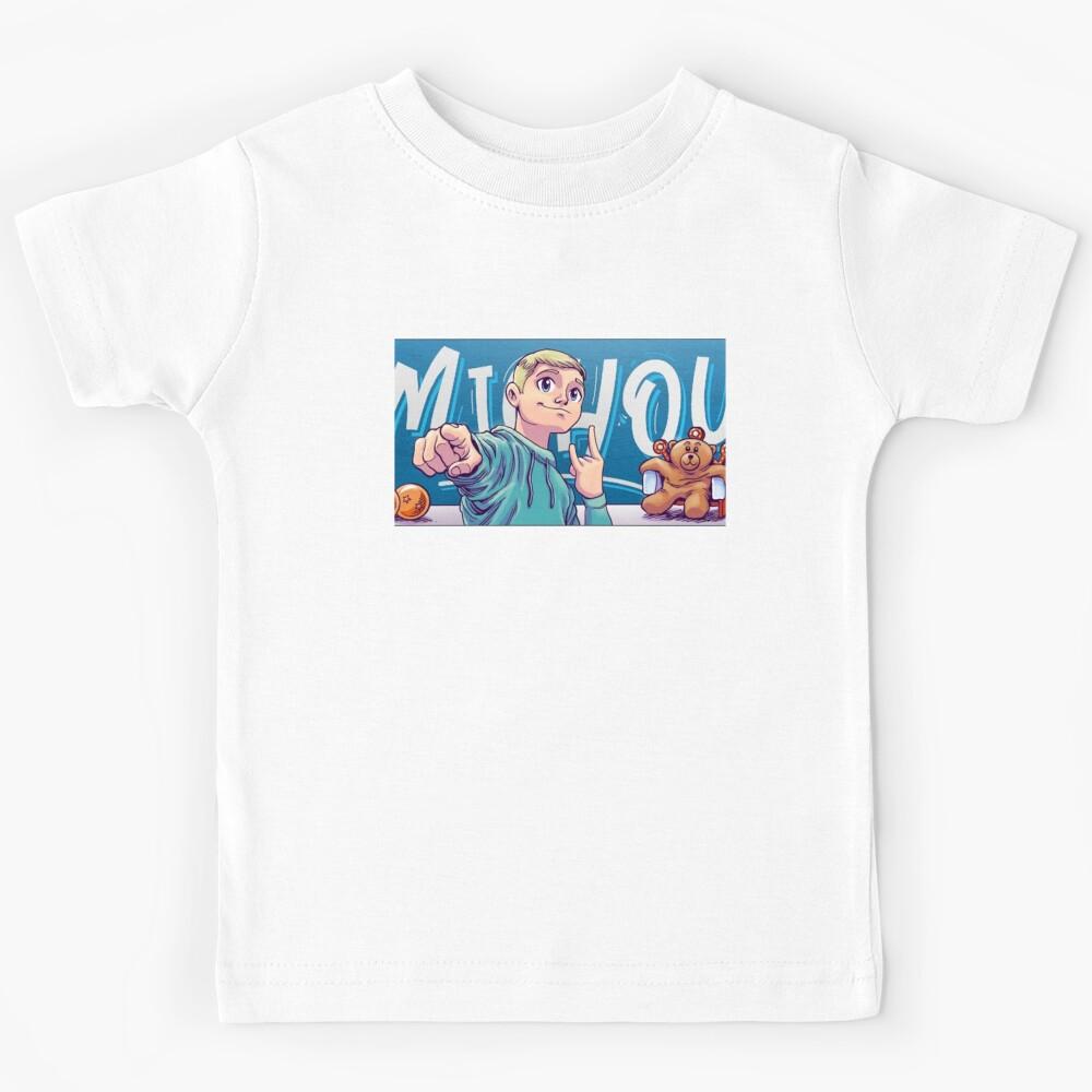 Michou Logo Youtube classique Kids T-Shirt 170