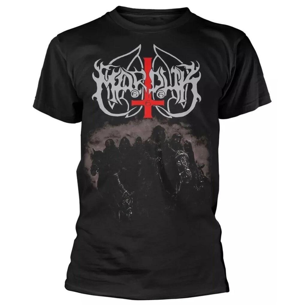 100% Cotton TOPS UNISEX TEES MENS WOMENS Marduk Those Of The Unlight ShirtT-shirt Black Metal Official Band Tshirt