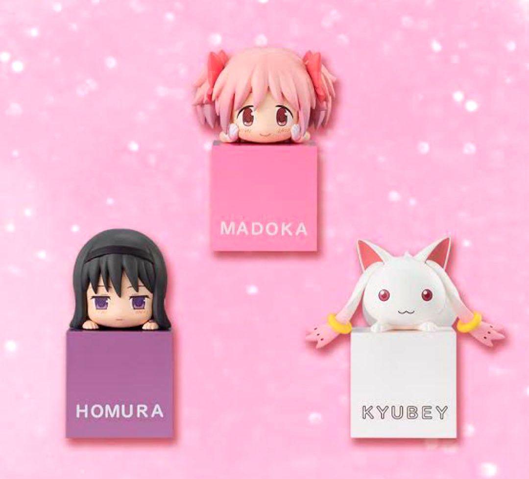 

[USED] Puella Magi Madoka Magica Madoka Kaname Homura Akemi Kyubey Hook Figure