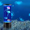 1Pc Atmosphere of The Bedroom Colorful Lights Jellyfish Fish LED Small Night Light Home Decoration Portable Remote Control Desk Lamp