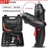 4V Multi-Function Rechargeable Lithium Electric Mini Screwdriver Set