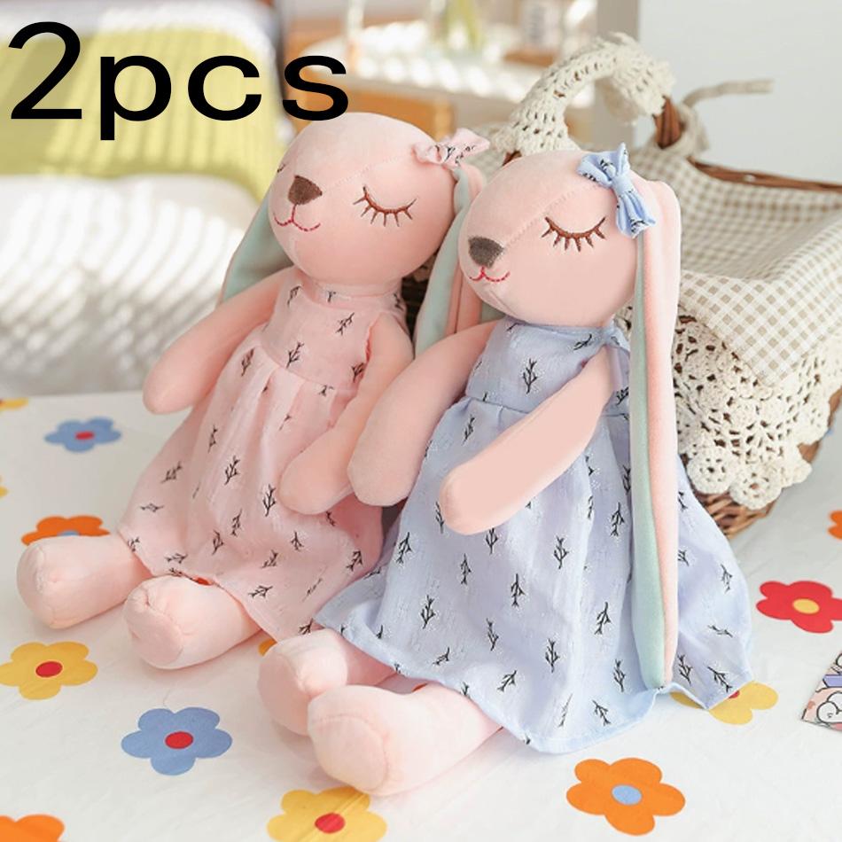 1/10Pcs35Cm Plush Rabbit Doll Cute Cartoon Plushies Throw Pillow Bunny Rabbit Stuffed Animal Toy