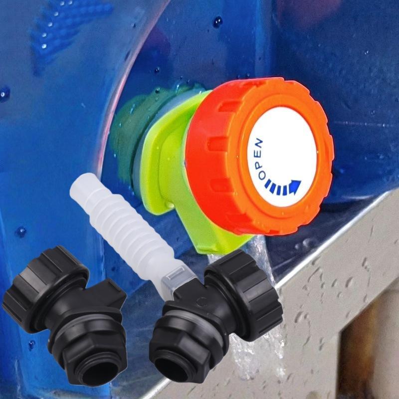 1/3 Pièces Robinet pour Carafe d'Eau Potable, Seau Réservoir de Camping Robinet Portable de Remplacement avec Tube d'Extension pour Usage Extérieur
