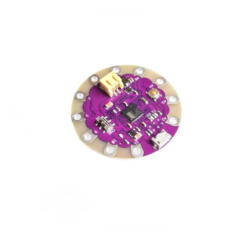 ATmega32U4 ATMEGA328P LilyPad 328 For Arduino DIY Kit Micro USB ATtiny85 LilyTiny Main Board Buzzer WS2812 RGB CR2032 TEMT6000