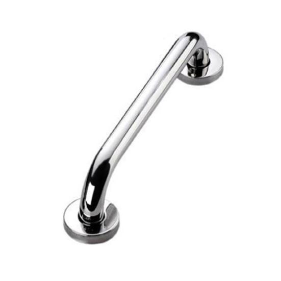 

1 Set Shower Handrail Space Saving Strong Load-bearing Anti Slip Rustproof Good Grip Towel Rack Stainless Steel Handicap Elderly Senior 30cm срібний