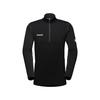 Energy Midlayer Half Zip Pull Asian Fit ML Half Zip Pull AF Men Black [Mammut] Men's/Aenergy 1016-01120