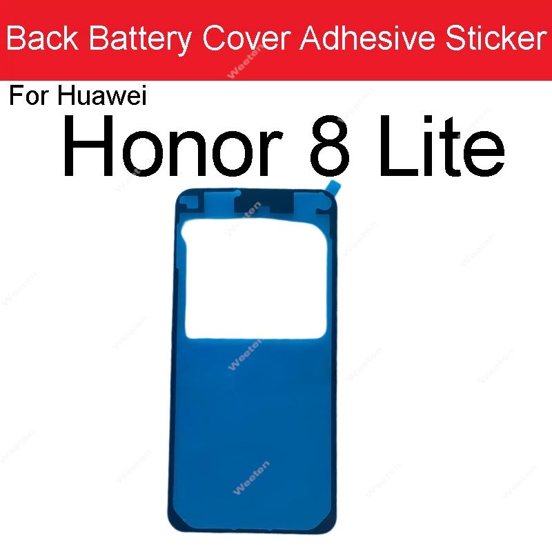For Huawei Honor 8 8X 9 9I 9C 9N Lite Premium Sticker Adhesive Back Battery Housing Cover Glue Tape Replacement Parts