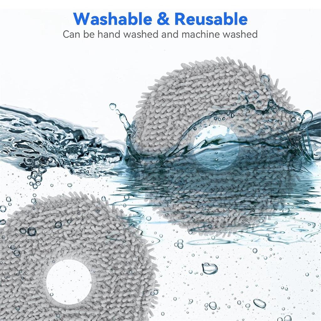 For Dreame L20 Ultra / L30 Ultra Robotic Vacuum Cleaner Spare Parts Main Side Brush HEPA Filters Mop Cloth Dust Bags