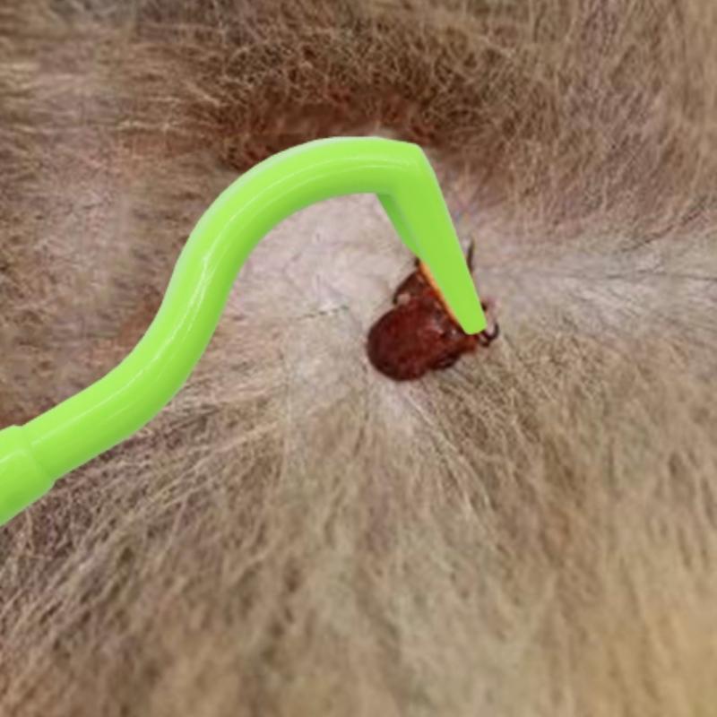 3pcs Pet Tick Flea Remover Tool Kit Cat Dog Tick Clamp Accessory Mite Extractor Dog Accessory Pet Care Supplies
