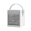 Tragbarer Mini-USB-Luftkühler-Ventilator mit Sprühbefeuchter, Verdunstungskühler, Persönlicher Schreibtisch-Klimaanlagen-Ventilator für das Büro