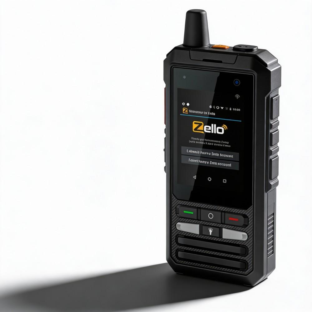 ZELLO POC 4G wasserdichtes Walkie-Talkie IP68 Globales nationales Walkie-Talkie öffentliches Netzwerk mobiles Outdoor-Walkie-Talkie