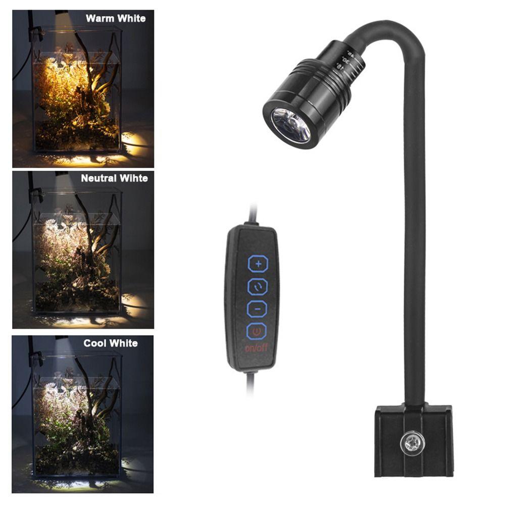 360 Degree Rotation Fish Tank Clip Lamp Waterproof LED Aquarium Plant Light  Home Decorations
