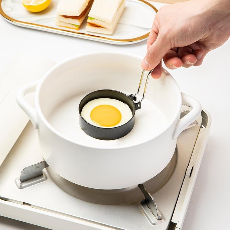 Fried Egg Mold Non-Stick Egg Ring Omelette Shaper Breakfast Pancake Frying Egg Cooker Mold Cooking Tools Kitchen Accessories