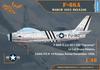 Clear Scale American Sabre Early Model Korean Specification Plastic Model Kit CPU4825 Prop! 1/48 F-86A (Airplane)
