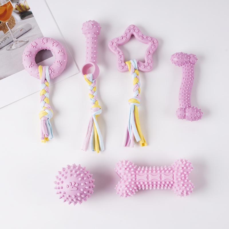 Durable TPR Dog Teething Stick: Bite-Resistant, Self-Play, Boredom Relief Toy