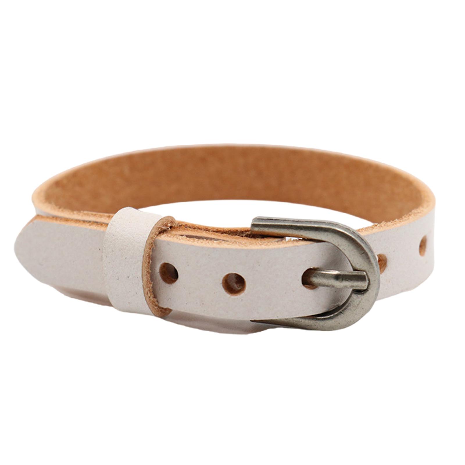 

Браслет з м якого шкіряного ремінця Елегантна прикраса на зап ястя Шкіряний браслет для повсякденного носіння Підходить для різних випадків 5