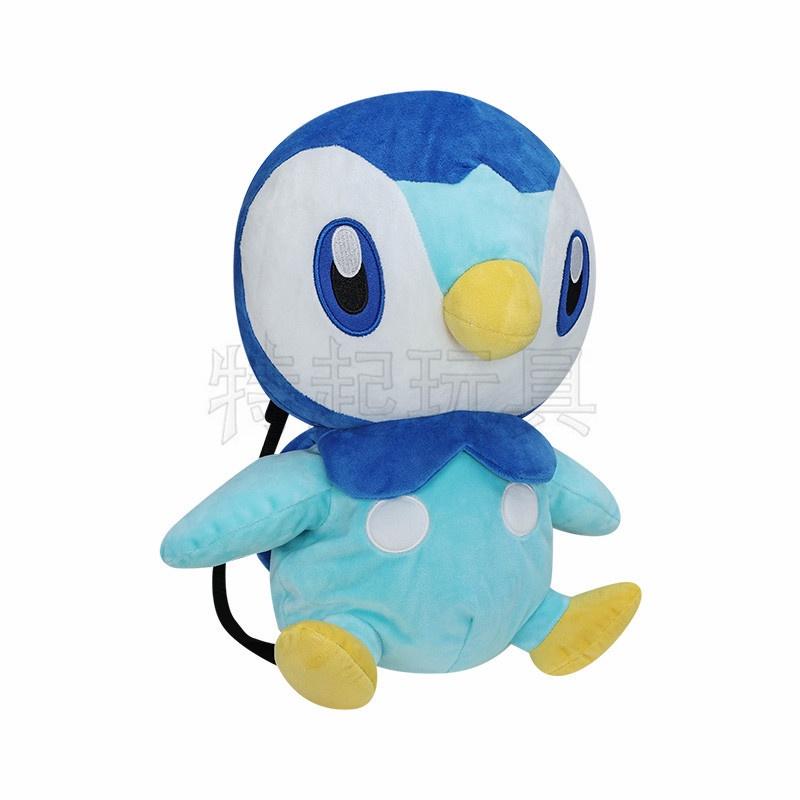 Unisex Blue Creative And Adorable Plush School Bag For Toddlers, With Dimensions 29*20.5*33.5cm