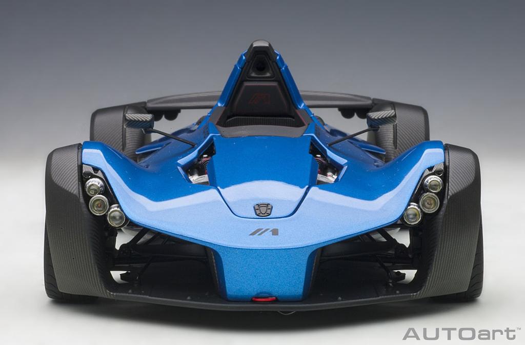 AUTOart BAC Mono Metallic Blue Finished Product 1/18
