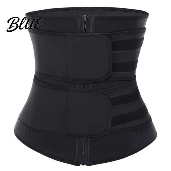 Tummy Control Shapewear Women Waist Trimmer Belt with Zipper Trainer Sweat Band Stomach Lower Back Support Wrap Enhancing Belly Fat Sauna
