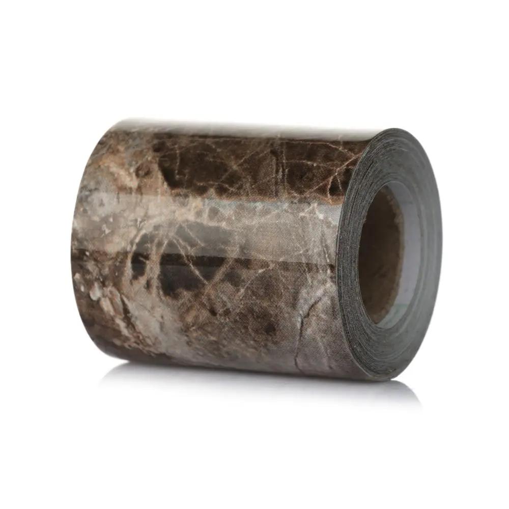 Living Room Self-adhesive Skirting Line Vinyl Decals Baseboard Wall Border Stickers Waist Line Wallpaper Marble