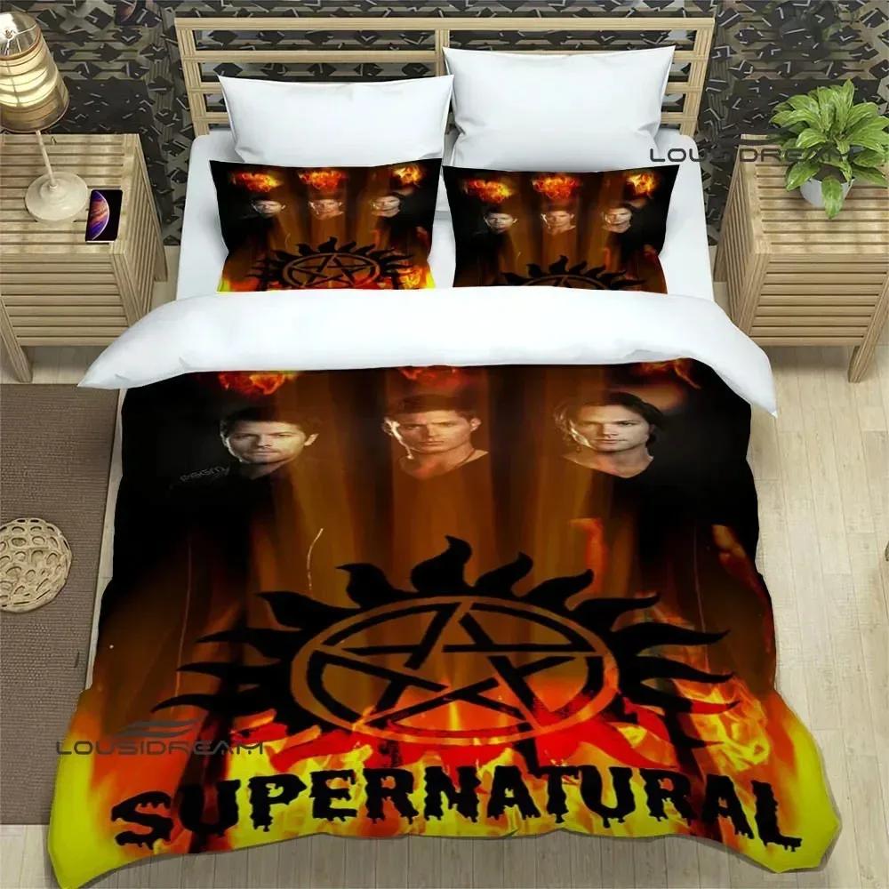 Supernatural Join The Hunt Beddengoed Sets Prachtige Benodigdheden Set Dekbedovertrek Beddekenset Beddengoed Set Luxe Verjaardagscadeau
