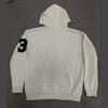 European and American Embroidered Patchwork Retro Street Trend Y2k Zipper Hoodie